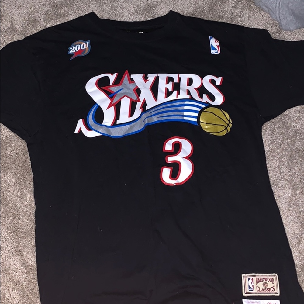 ‼️EXCLUSIVE MITCHEL AND NESS AI JERSEY SHIRT‼️